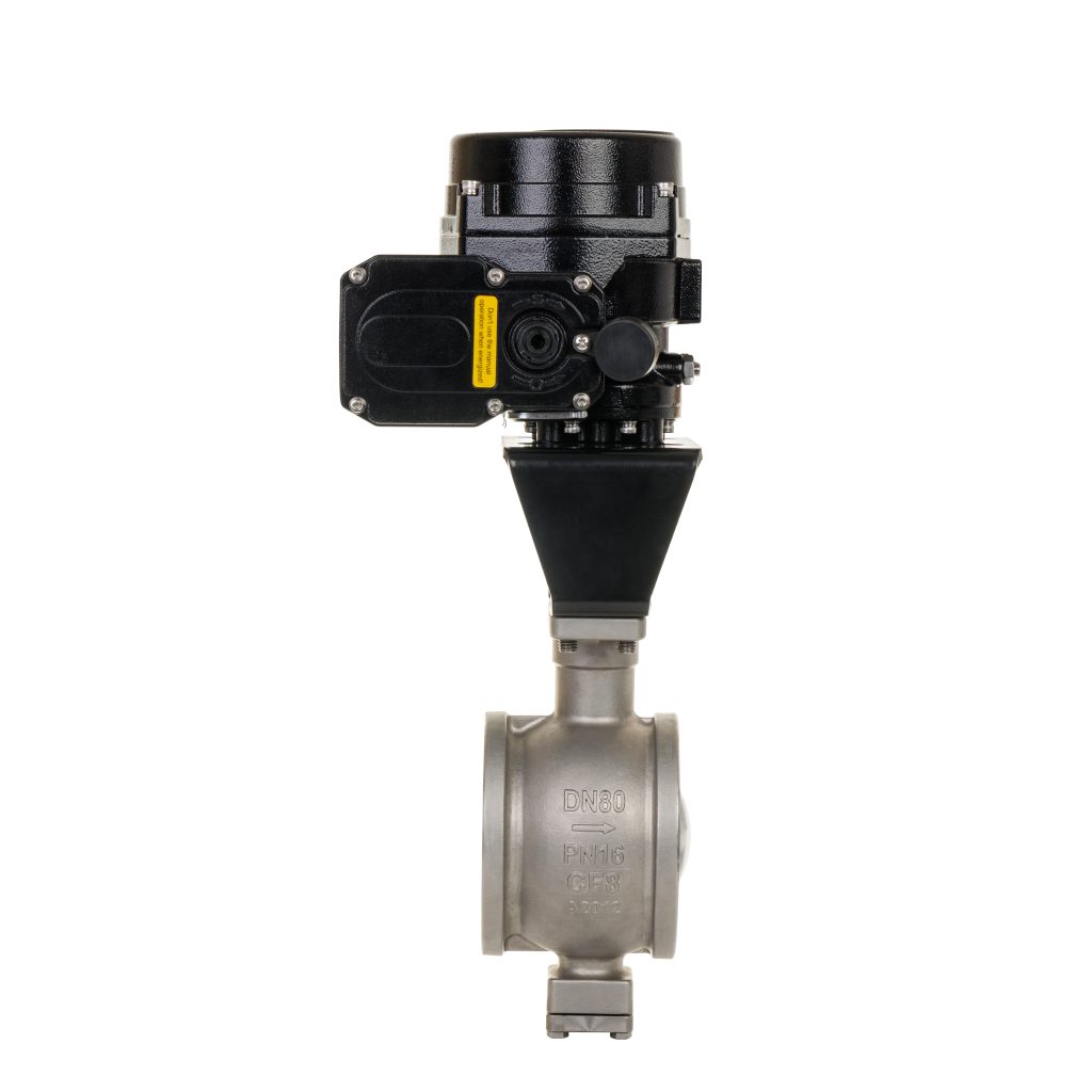 Electric V-ball valve manufacturer