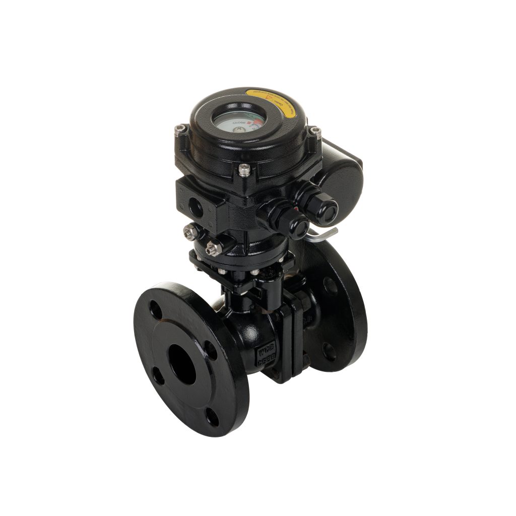 Lithium battery Electric flange ball valve