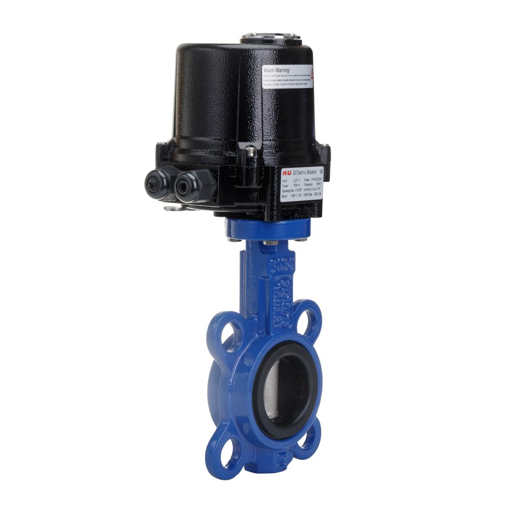 WCB Electric butterfly valve