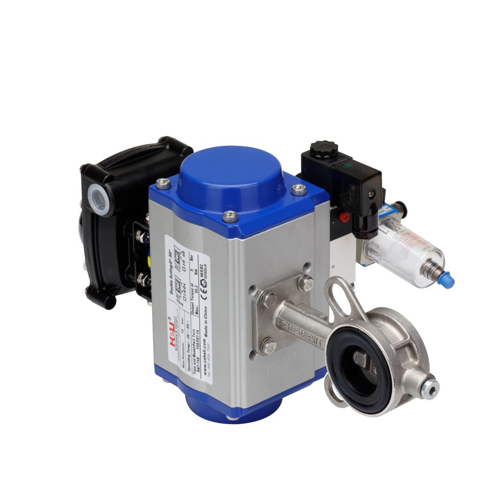 WCB Pneumatic butterfly valve